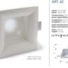 Faretto da incasso in gesso ART. 62 - immagine 3