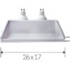 Faretto da incasso in gesso ART. 67 - immagine 2