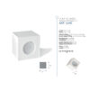Faretto da soffitto in gesso ART. 1240 - immagine 3