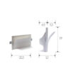 Faretto da incasso in gesso ART. 65 - immagine 2