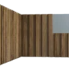 Le Boiserie Wall Panel - JC1066 - Rovere Caldo - 2800 x 160 x 12 mm
