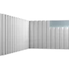 Le Boiserie Wall Panel - JC1066 - Bianco - 2800 x 160 x 12 mm