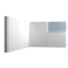 Le Boiserie Wall Panel - JX215 - Bianco - 2800 x 150 x 13 mm