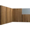 Le Boiserie Wall Panel - JX215 - Rovere Caldo - 2800 x 150 x 13 mm