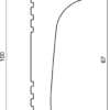 Wall Moulding - JC167 - immagine 2