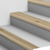 Pavimento in PVC per scale in SPC Grafite - Diamond Collection