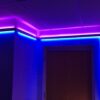 Profilo in alluminio per parete doppia striscia LED – B4420 - immagine 4